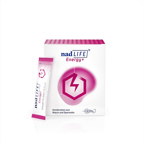 Supliment alimentar ce sustine metabolismul energetic - NadLIFE® Energy+