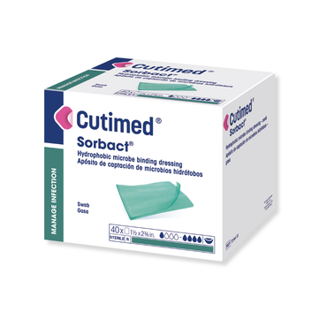 Cutimed® Sorbact® Comprese, reduc încărcătura microbiană, 1 buc.