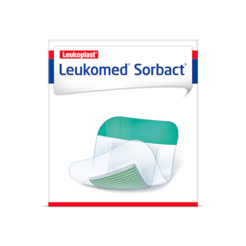 Leukomed® Sorbact®, plasture steril impermeabil cu pad antimicrobian