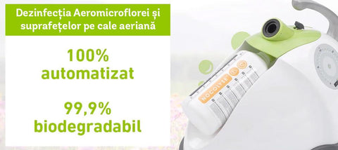Conceptul NOCOTECH Oxy’Pharm, dezinfecție automatizată