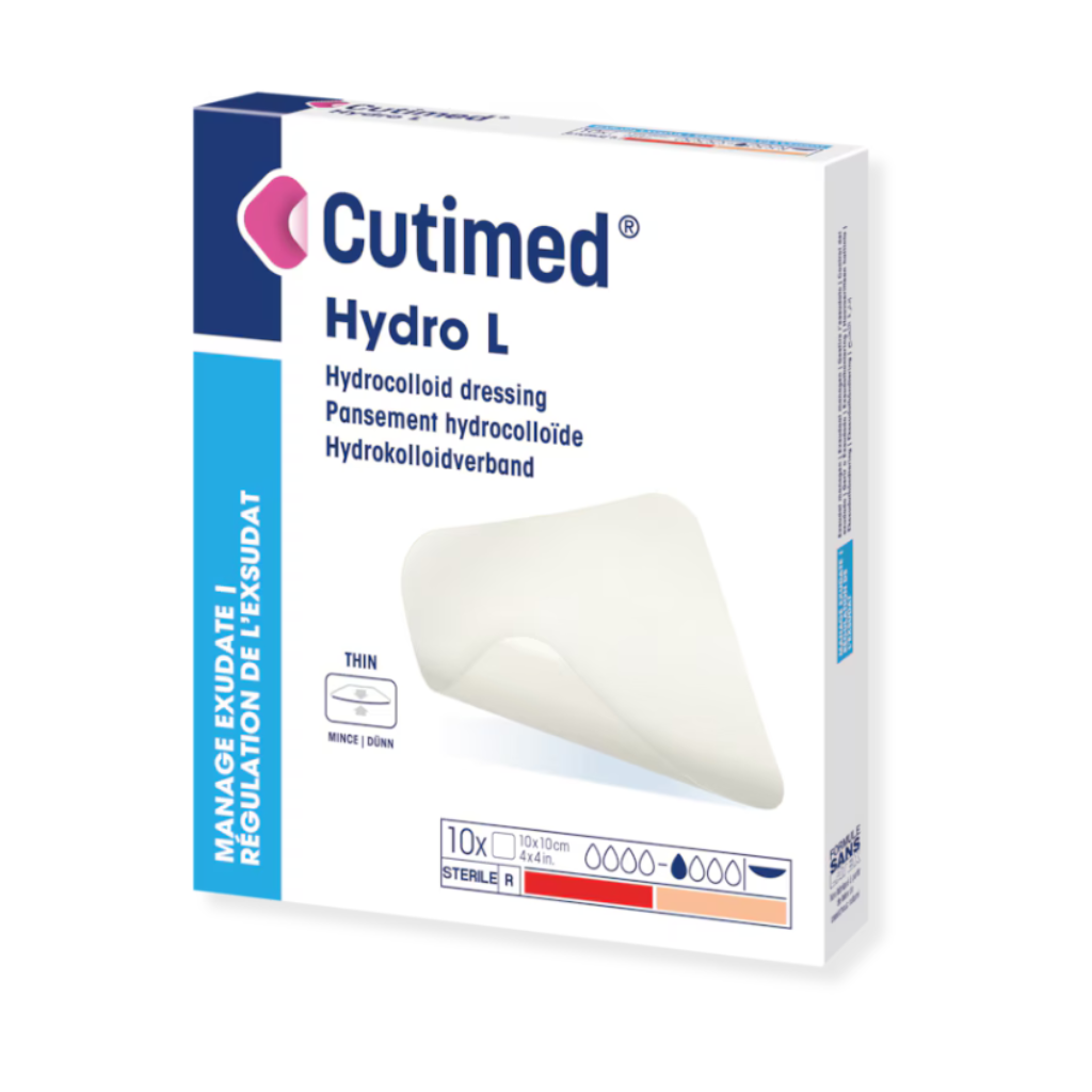 Cutimed® Siltec L, cu spumă poliuretanică și strat de silicon