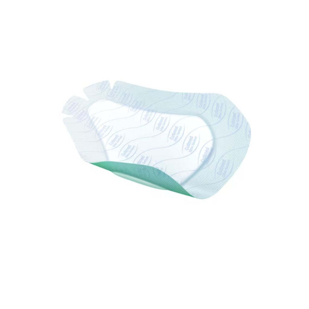 Cutimed® Siltec® Sorbact® B Sacrum, pansament antimicrobian cu spumă absorbantă, destinat zonei sacrale