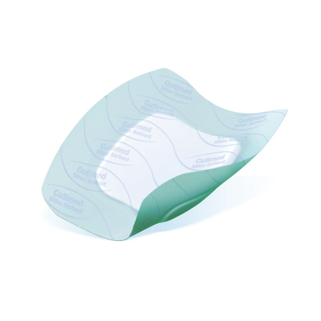 Cutimed® Siltec® Sorbact® B, Pansament antimicrobian hidrofob