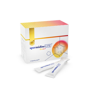 Spermidine LIFE® Boost+ 3 mg, regenerare celulară, 30 plicuri