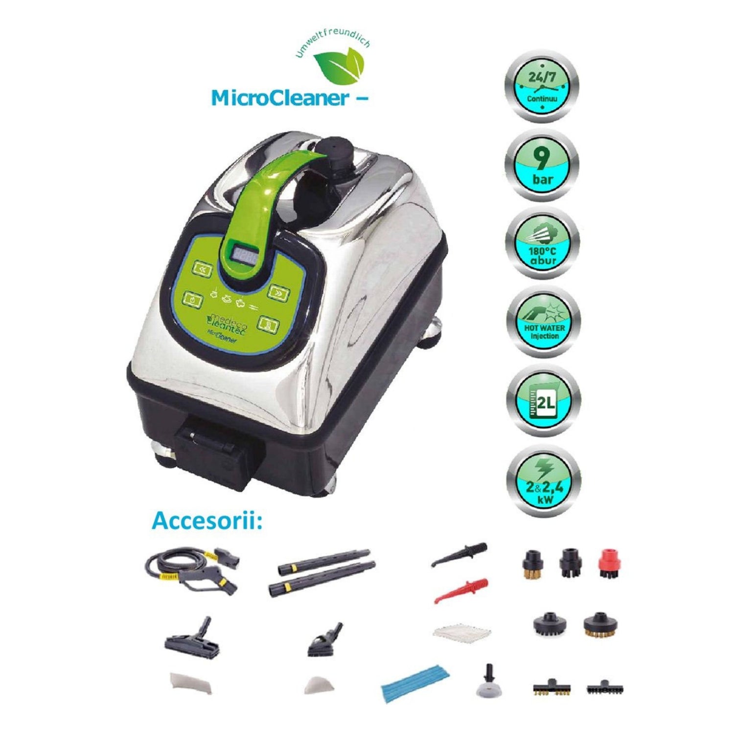 MicroCleaner-Curățare și dezinfecție fără agenți chimici - doctorplaga.ro