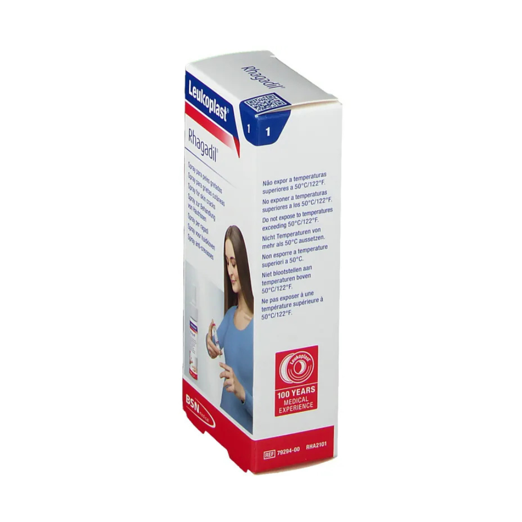 Rhagadil®, Spray pentru fisuri cutanate și crăpături, 9 ml