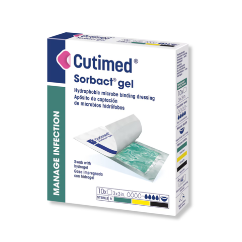 Cutimed® Sorbact® Gel, antimicrobian, fără rezistență bacteriană, 1 buc.