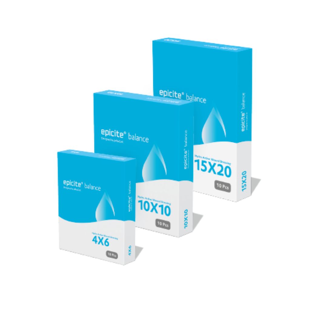 epicite® BALANCE – pansament hidroactiv pentru plăgi cronice și complexe