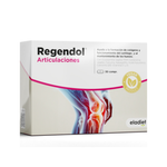 Regendol Articulaciones supplement box with a knee illustration on a white background