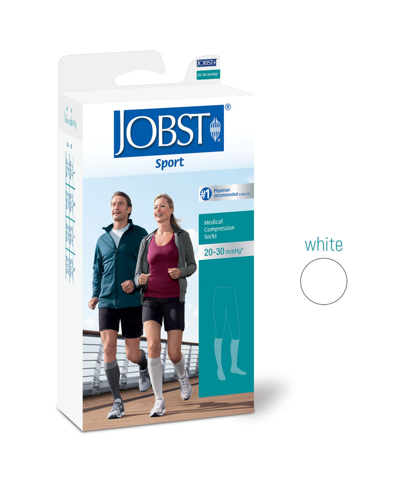 Jobst Sport - Ciorapi Compresivi culoarea Alb