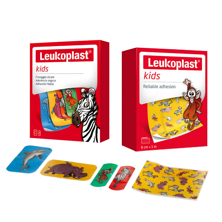 Leukoplast® Kids, plasturi impermeabili și colorați