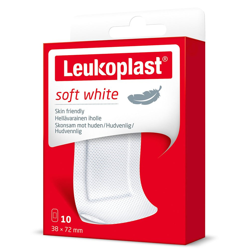 Leukoplast Soft Alb - plasturi pentru piele sensibila 10buc /cutie - doctorplaga.ro