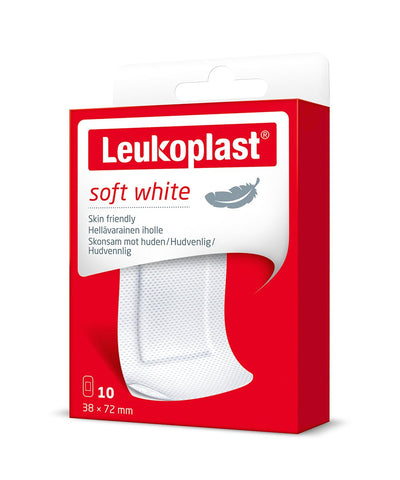 Leukoplast Soft Alb - plasturi pentru piele sensibila 10buc /cutie - doctorplaga.ro