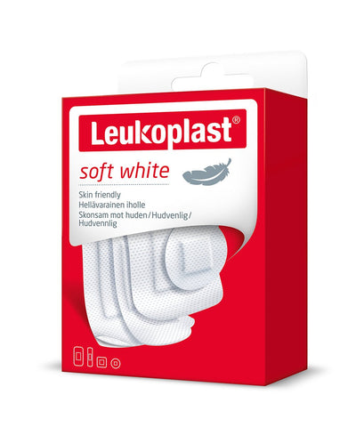 Leukoplast Soft Alb - plasturi pentru piele sensibila 30 buc / cutie - doctorplaga.ro