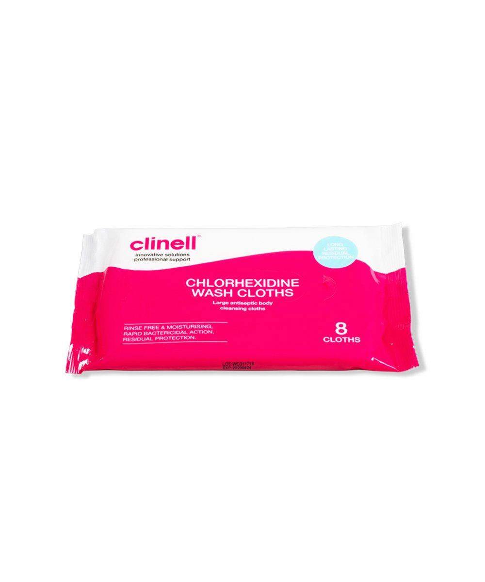 Clinell - Lavete spălare cu 2% clorhexidină - doctorplaga.ro