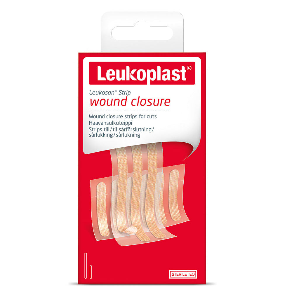 Leukoplast® Leukosan®, plasturi sterili de închidere plăgi