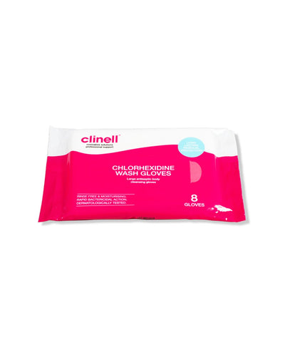 Clinell - Mănuși spălare cu 2% clorhexidină - doctorplaga.ro