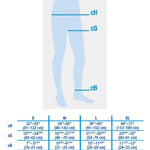 Jobst UltraSheer Pantyhose tabelul cu marimi by doctorplaga.ro