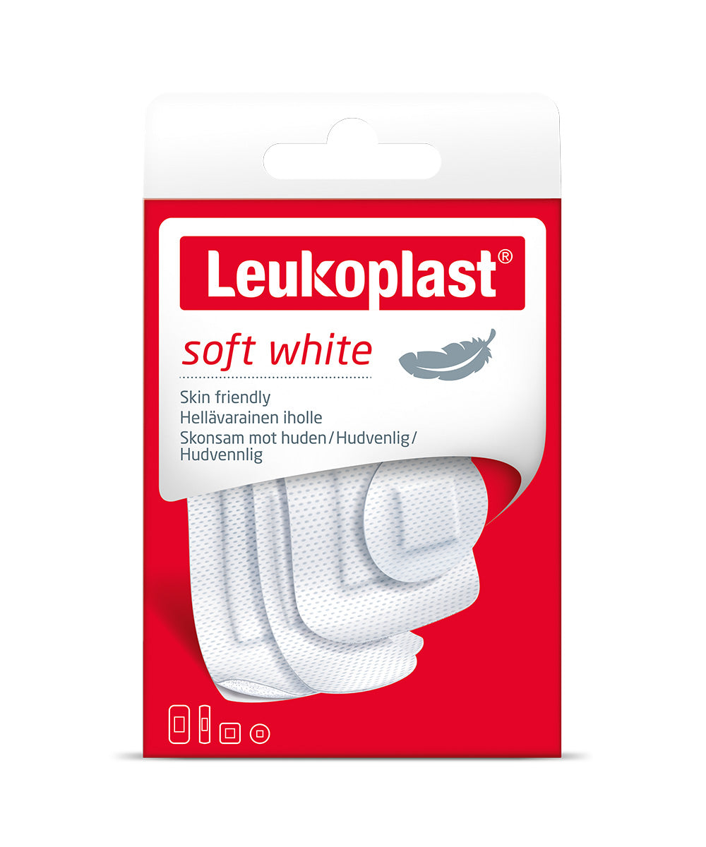 Leukoplast® soft – alb – pachet mare