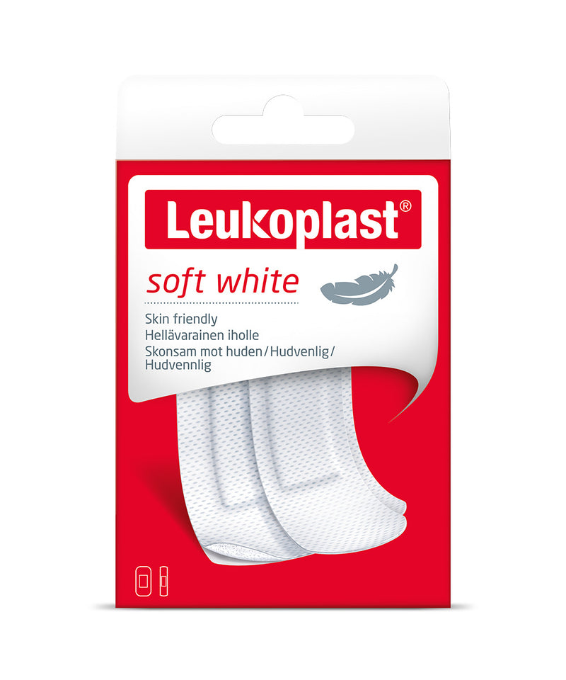 Leukoplast Soft Alb - plasturi pentru piele sensibila 20 buc/cutie